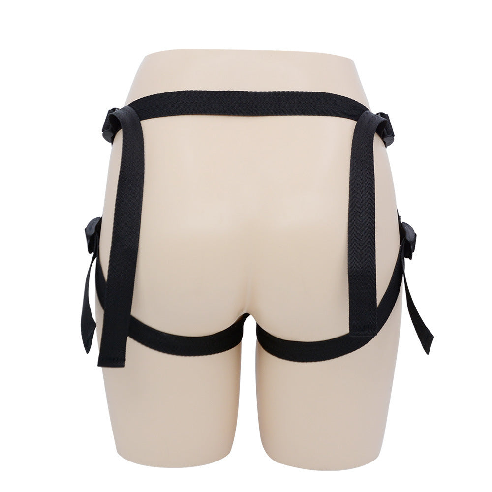 ASHBURN GRIP™: Webbed Leather Strap Panty