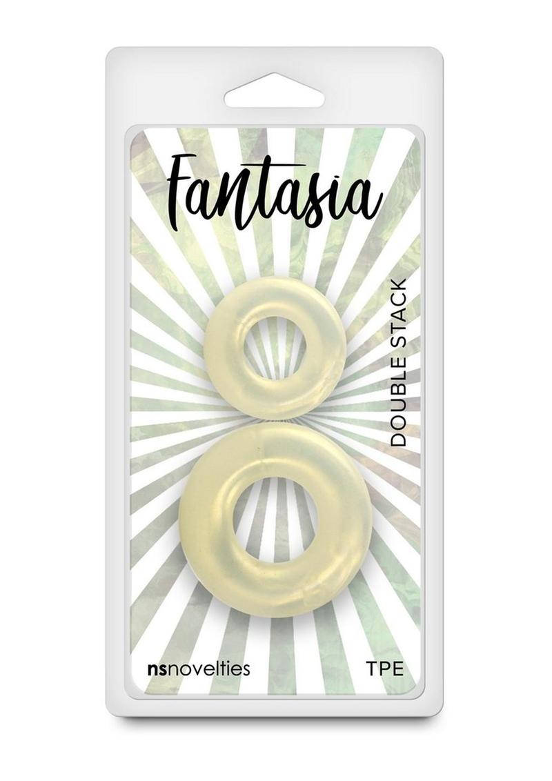 Fantasia Double Stack Cock TPE Rings Set for Enhanced Performance