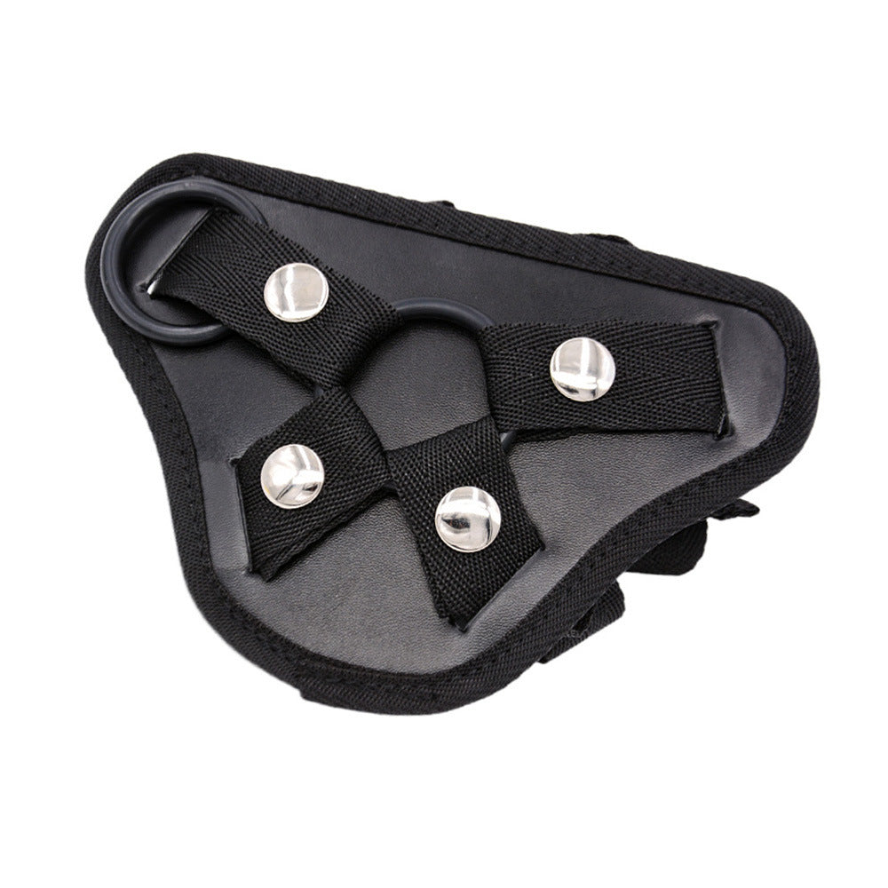 ASHBURN GRIP™: Webbed Leather Strap Panty