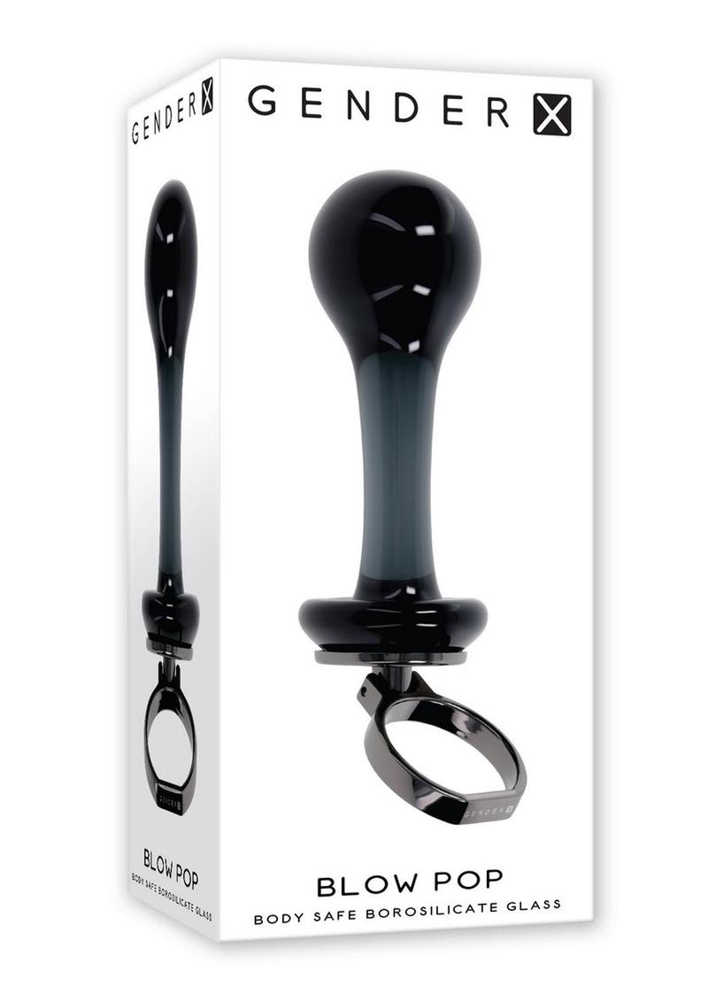 GenderX Blow Pop Glass Anal Plug