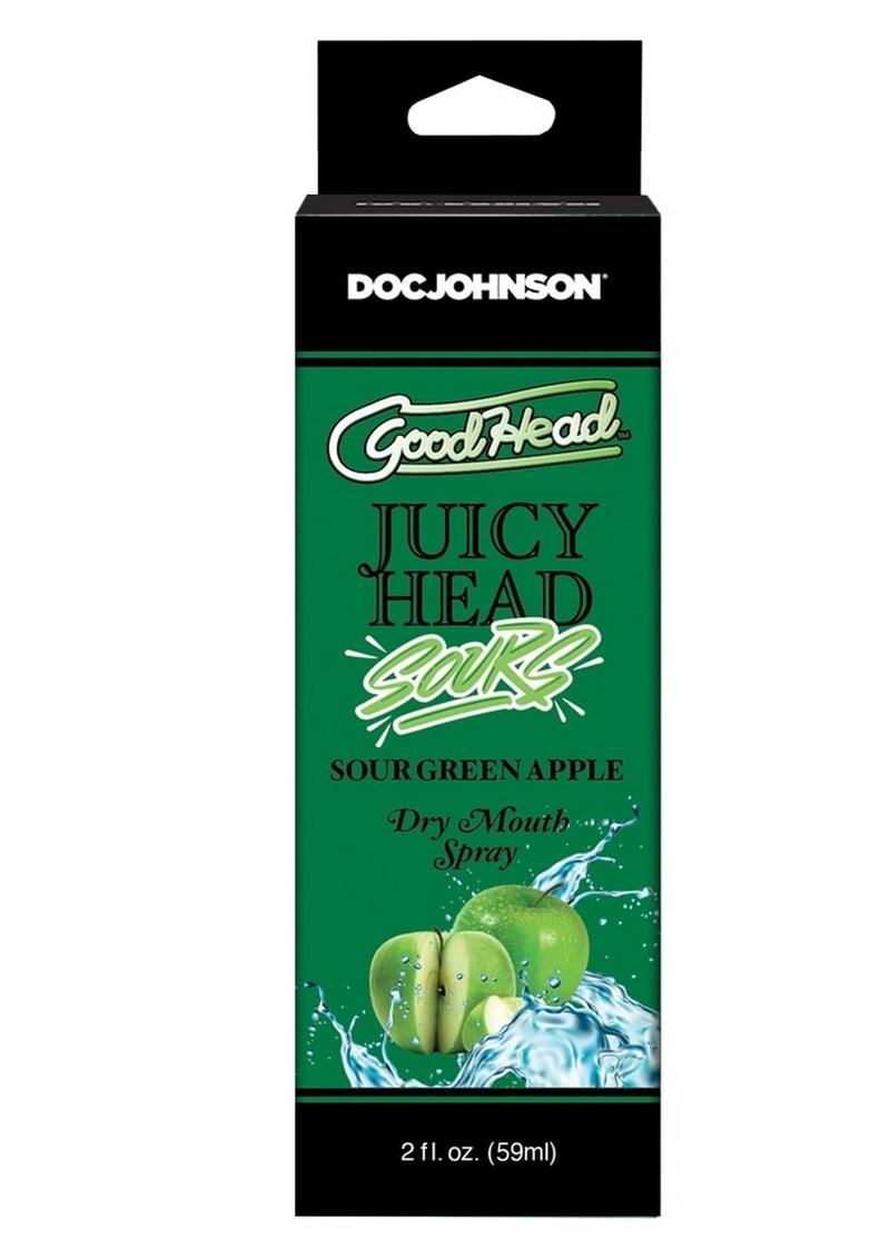 GoodHead Juicy Head Sour Green Apple Dry Mouth Spray