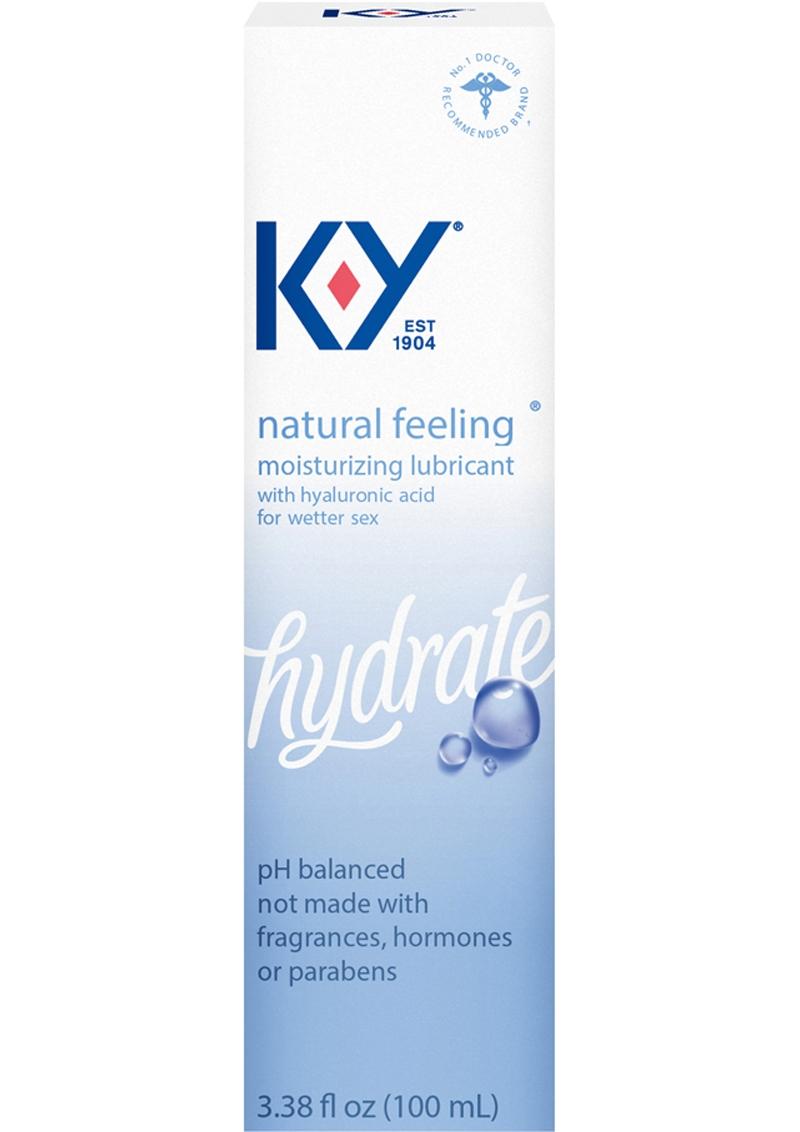 K Y Hydrate Natural Feeling Moisturizing Lubricant