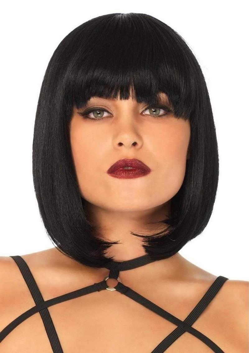 Leg Avenue Short Natural Bob Wig costume