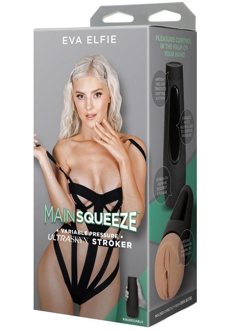 Mainsqueeze Eva Elfie Ultraskyn Variable Pressure Stroker