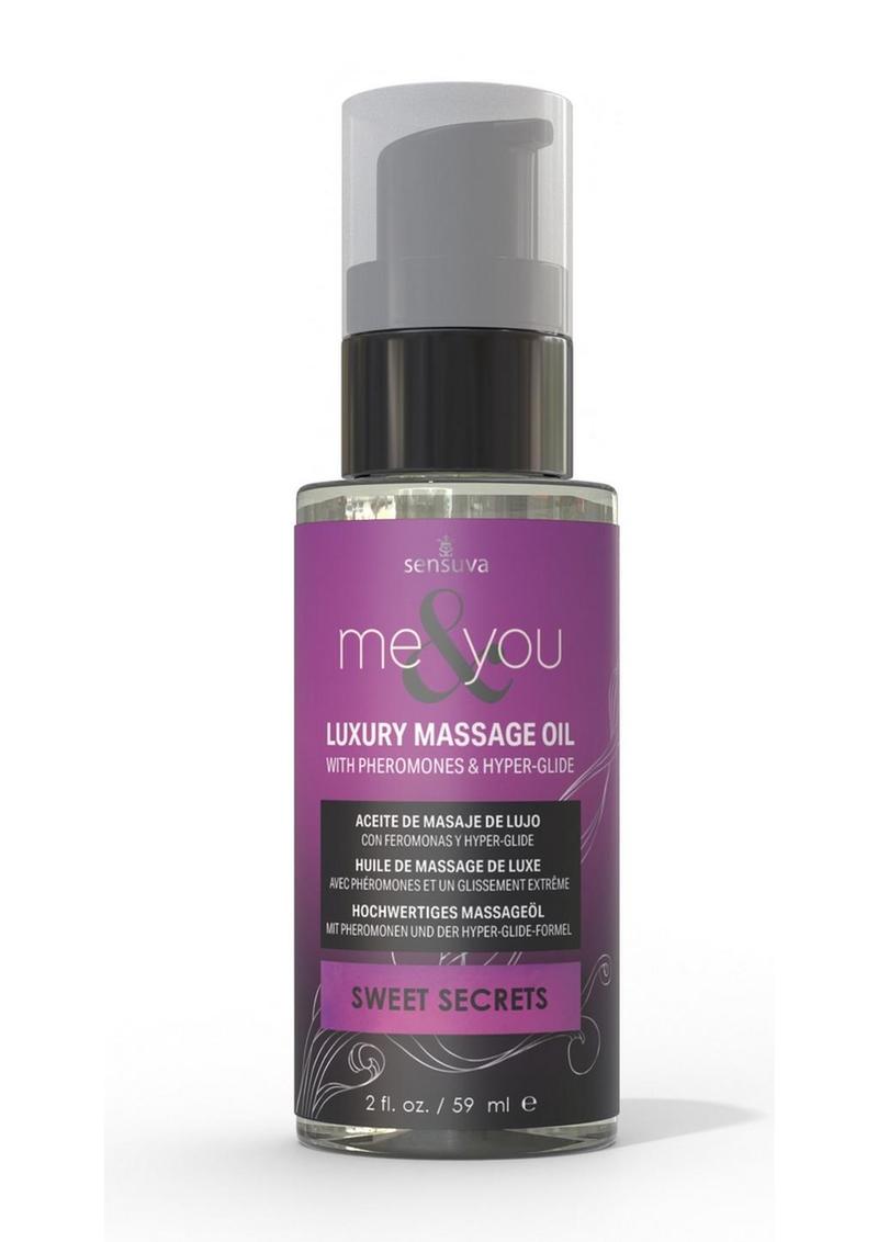 Sensuva Me And You Pheromone Luxury Massage Oil