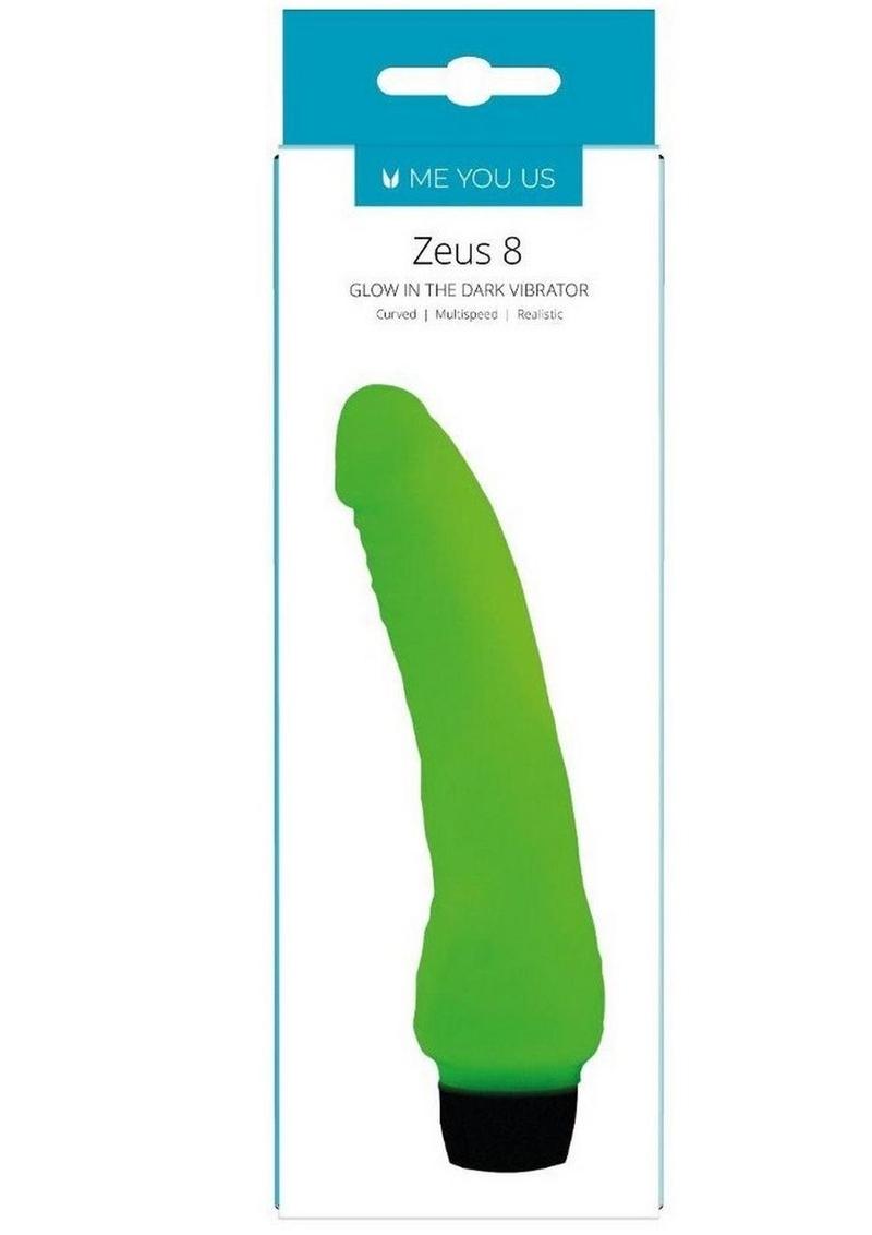 ME YOU US Zeus Glow In The Dark Realistic Vibrator