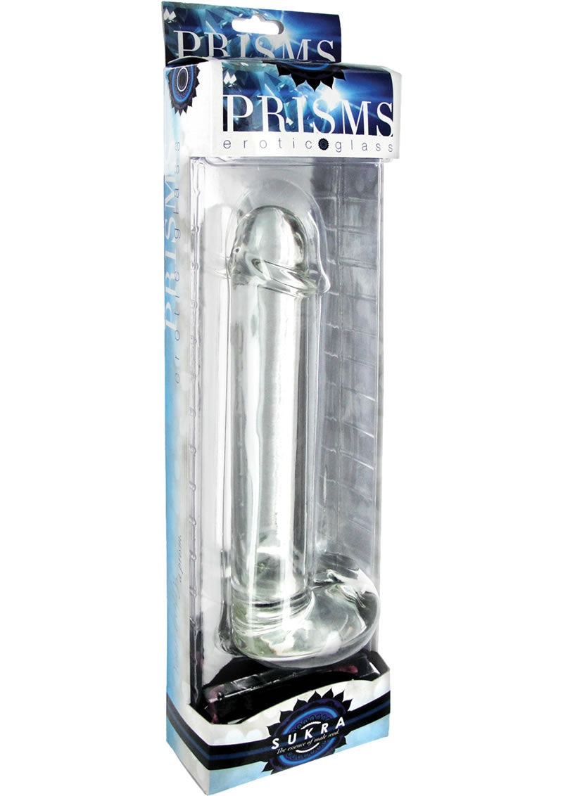 Prisms Easy to Clean Sukra Grand Glass Dildo