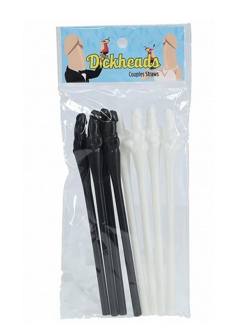 The Dickheads Couples Novelty Drinking Straws