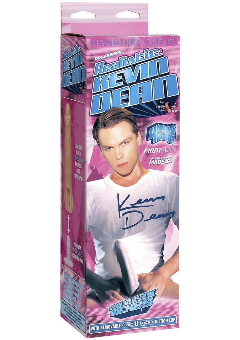 Signature Cocks Kevin Dean 12 Inch Dildo Dual Density with Suction Cup