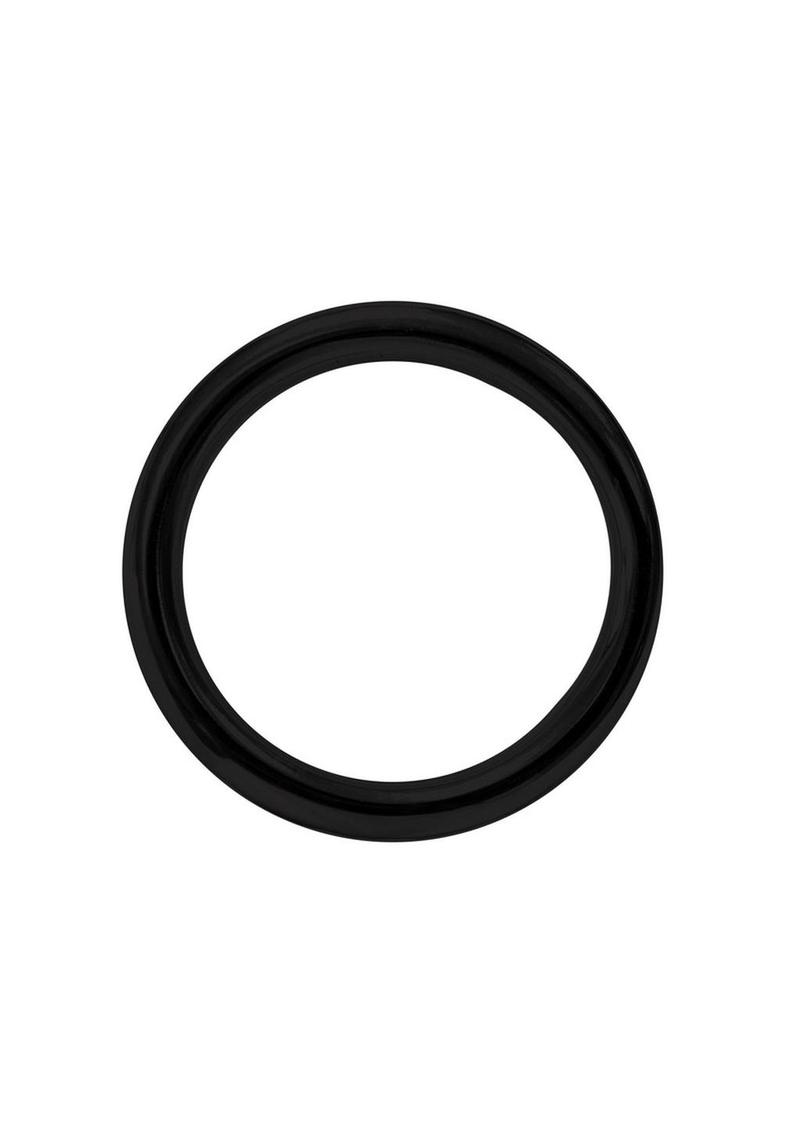 Stainless Steel Round Cock Ring 45mm Silver With Body-Safe