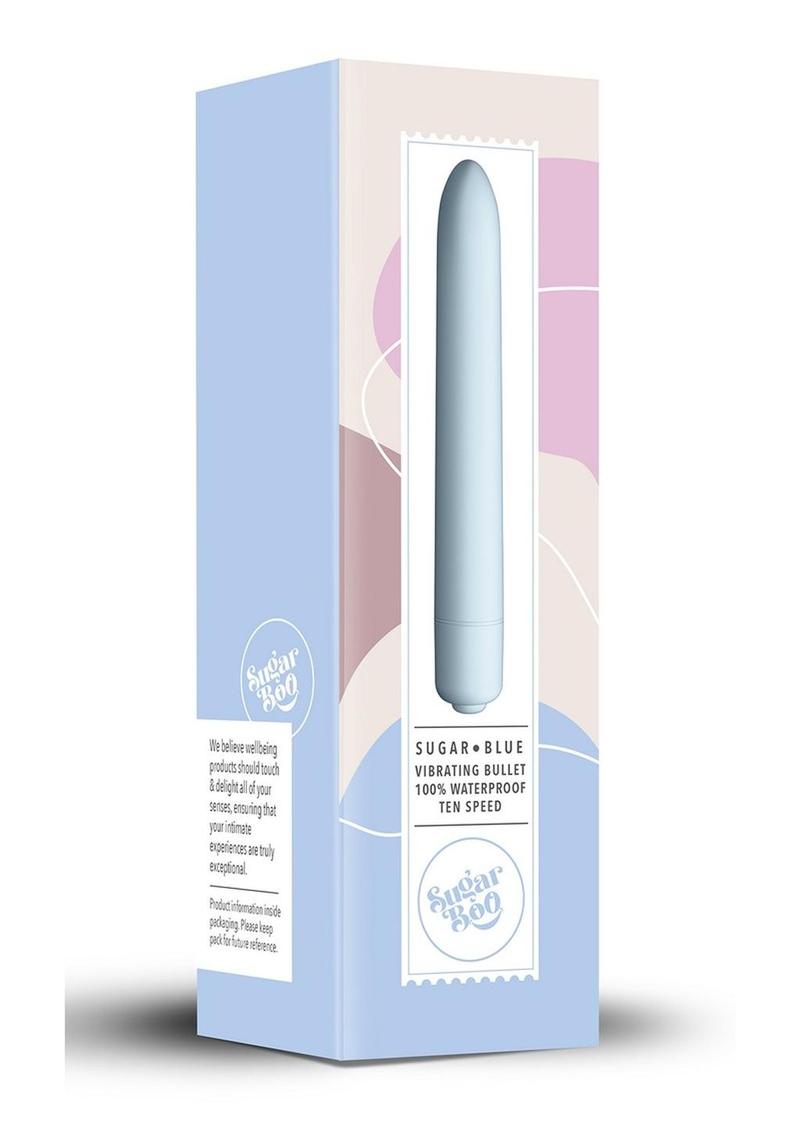 Sugarboo Sugar Blue Compact And Powerful Vibrating Bullet