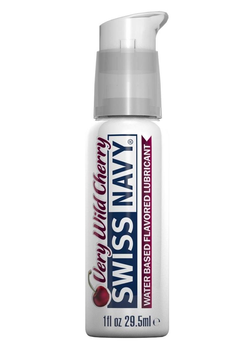 Swiss Navy Very Wild Cherry Flavored Water Based Lubricant