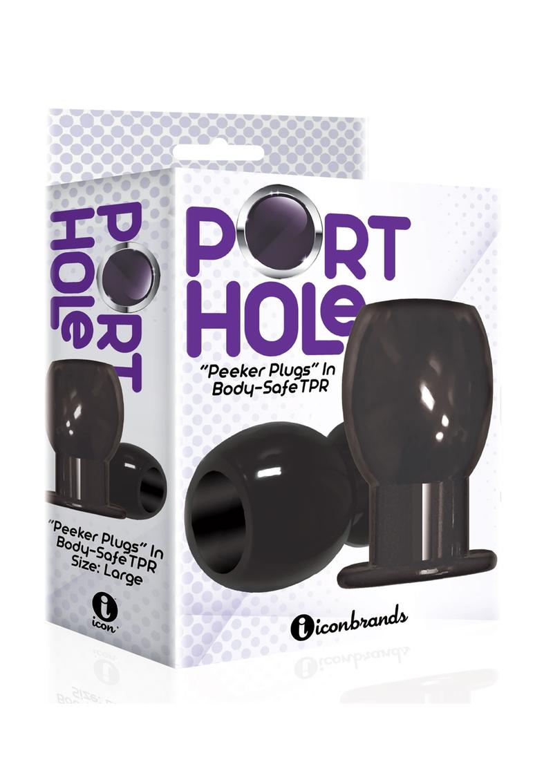 The 9’s Port Hole Hollow Butt Plug
