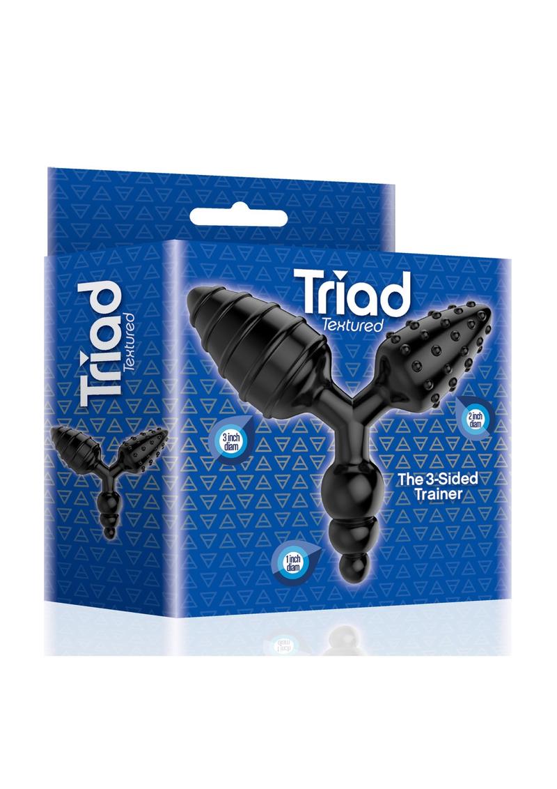 Triad Textured 3 Way Butt Plug Trainer