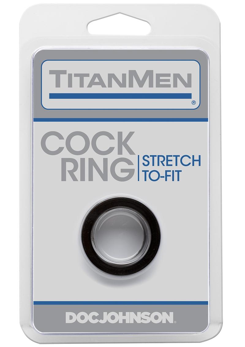 TitanMen Stretch To-Fit Comfortable And Durable Cock Ring