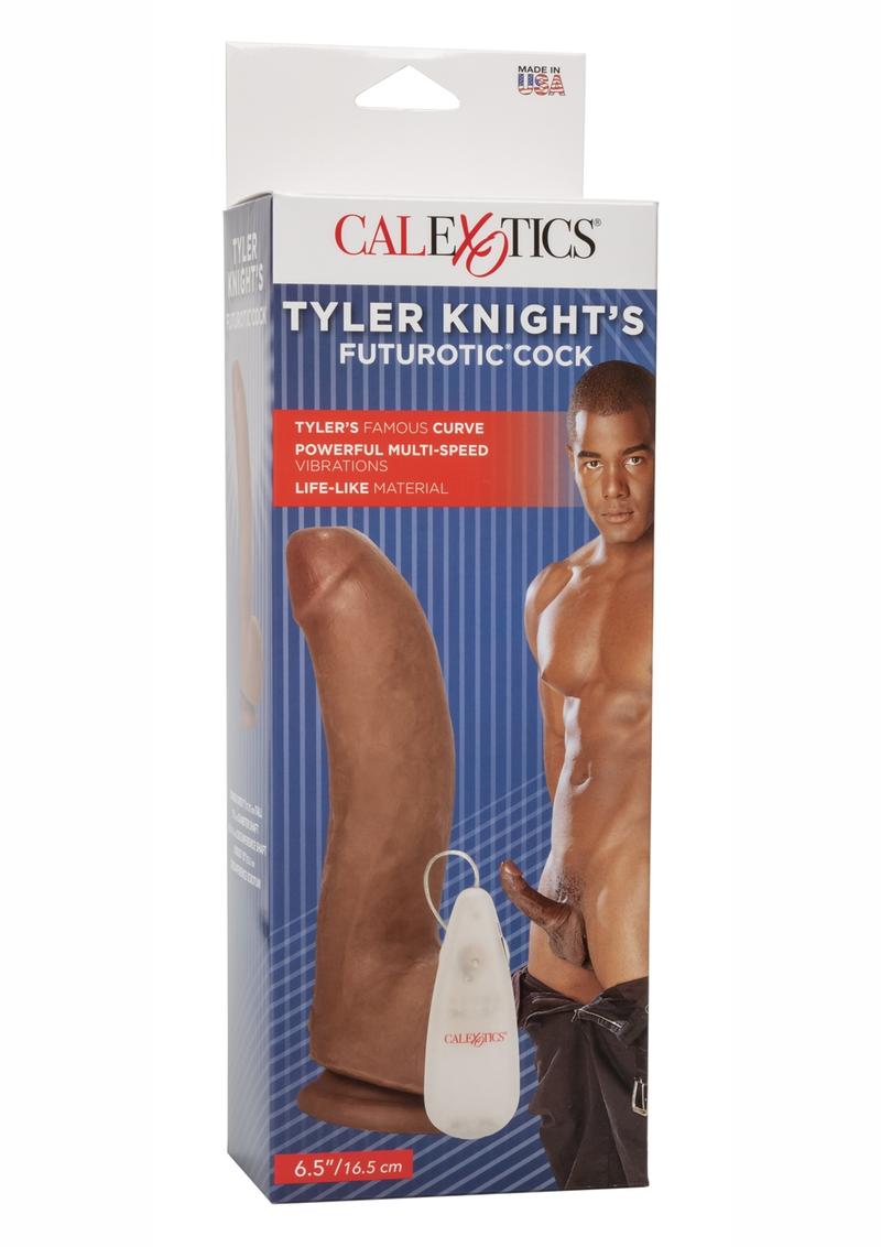 Tyler Knight's Futurotic Cock Vibrating Dildo with Remote Control