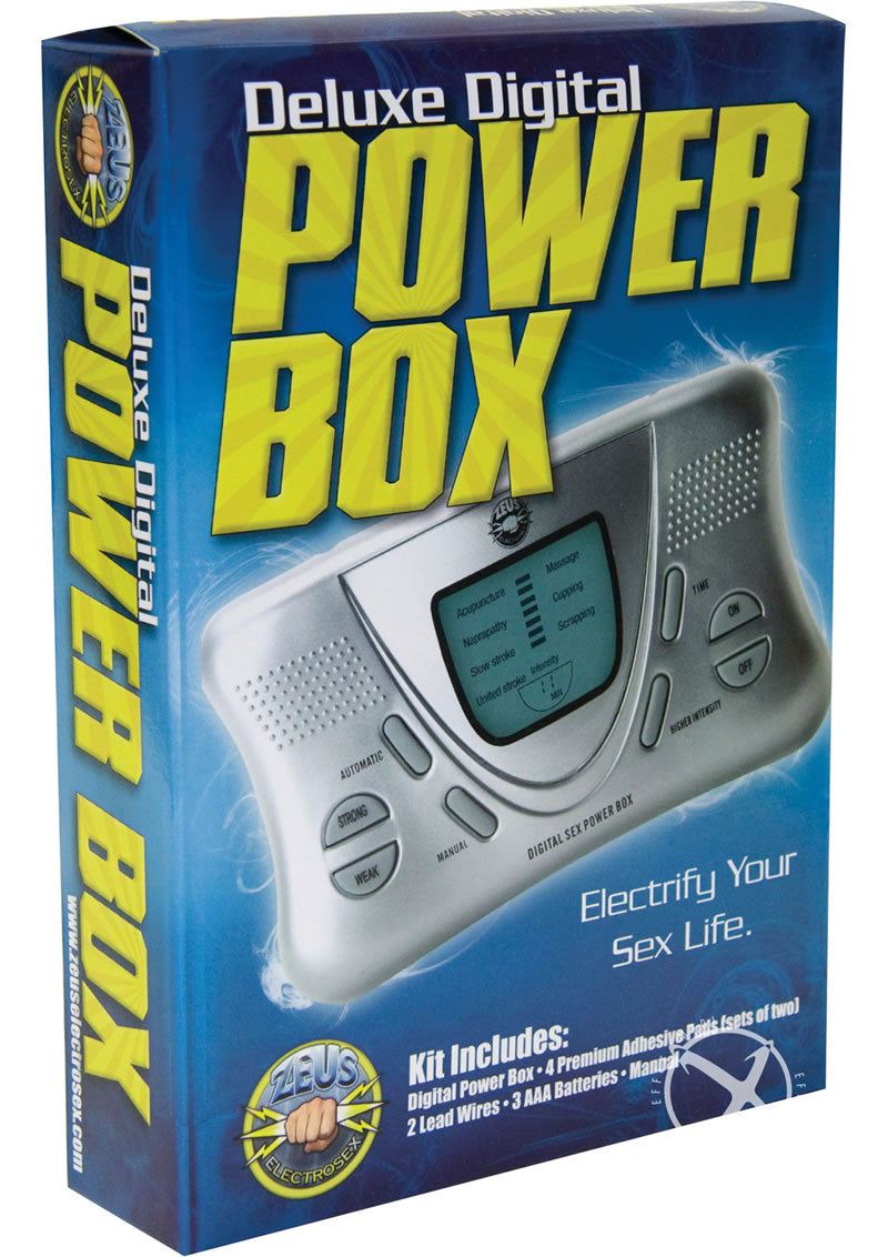 Zeus Electrosex Deluxe Digital Power Box
