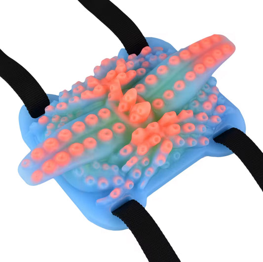 Octopus luminous Grinding Grinder with remote vibrator