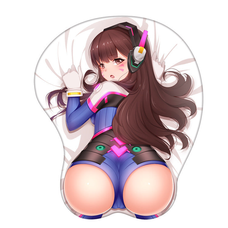 Abstinence Series Mouse Pad 3D Chest Anime