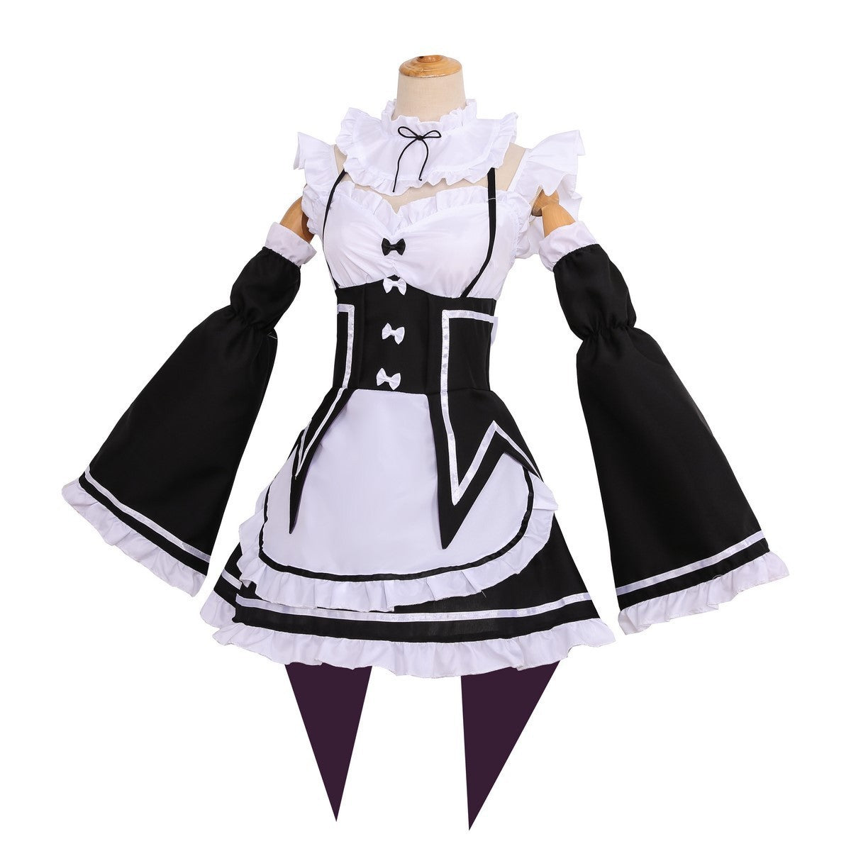 Voidmaid Protocol – Gothic Combat Maid Cosplay Set (Inspired by Rem)