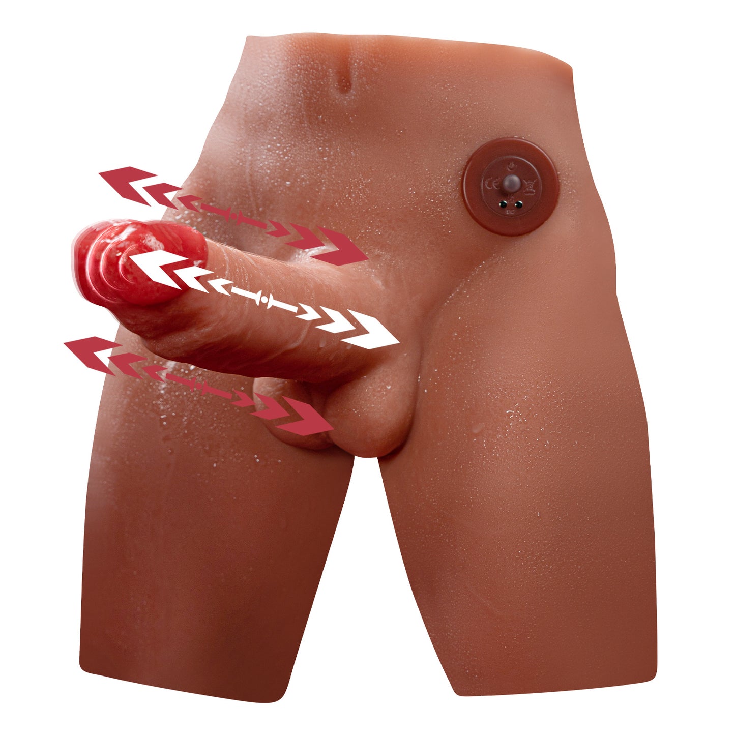 ASHBURN™ “She Don’t Share” Dual Channel Silicone Torso