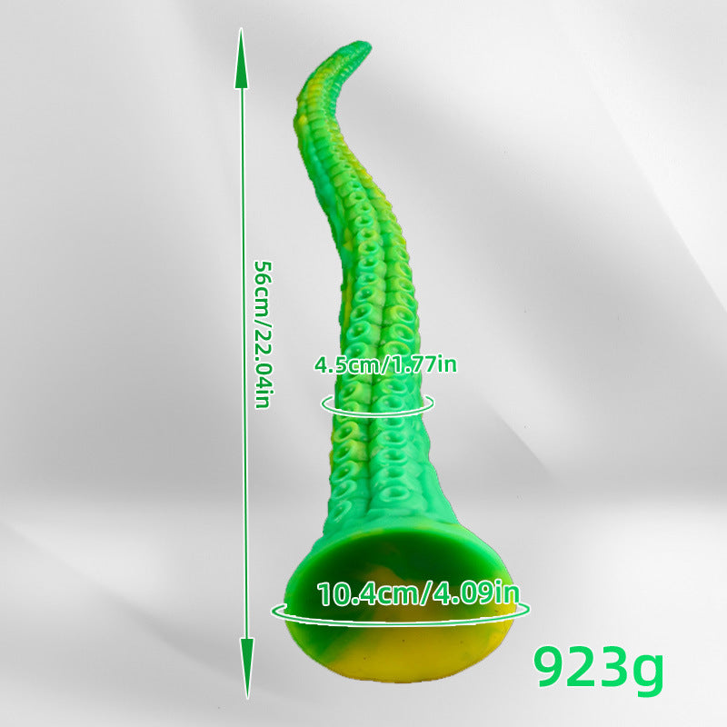 Colorful Octopus Super Long Men And Women Deep Anal Dilatation Device