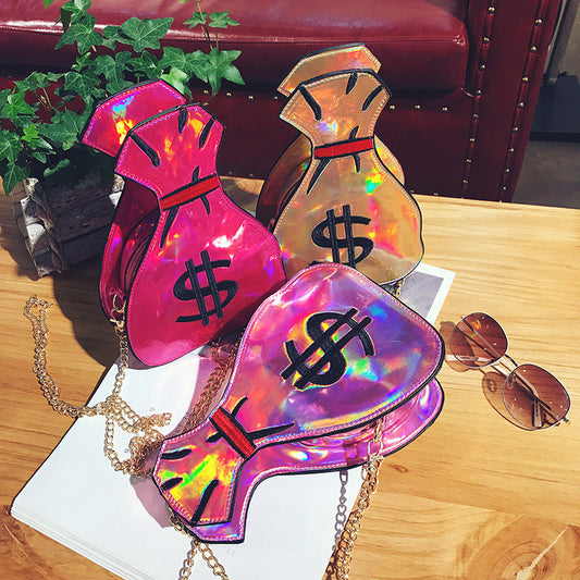 Laser Personalized Embroidery Ladies Shoulder Bag New Fashion Embroidery Messenger Bag