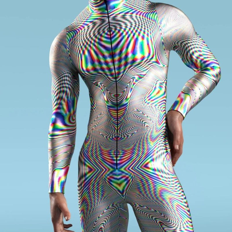 3D Digital Printed Cosplay One-piece Costume
