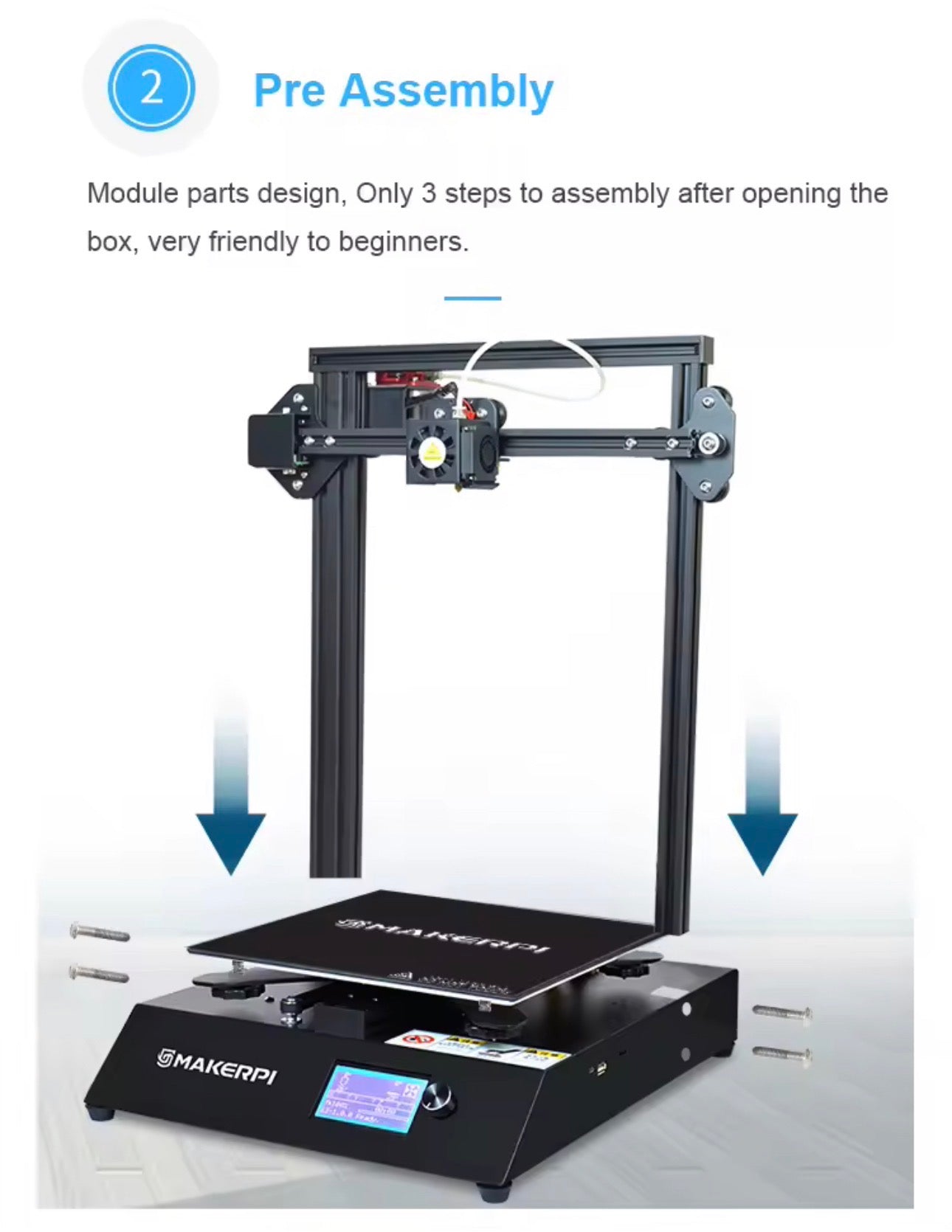 P2 3D Printer (delivered February)