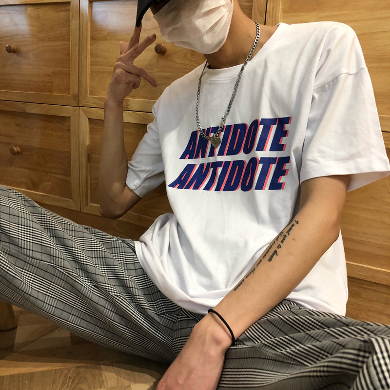 ULZZANG Letter Tee – “Harajuku BF Wind” Edition