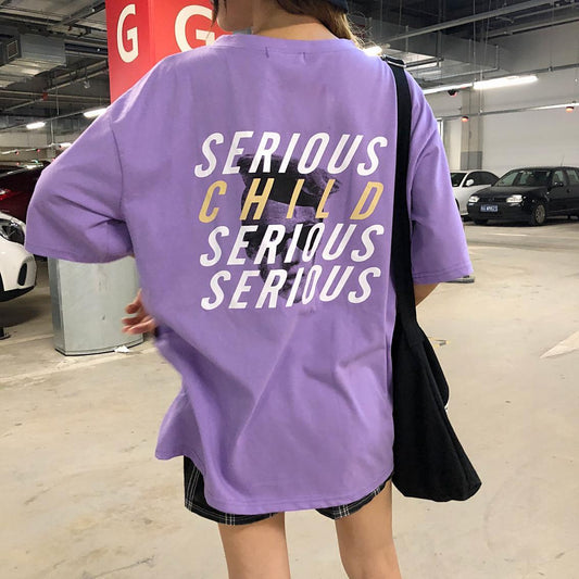 SERIOUS CHILD Tee – “Over It Early” Edition