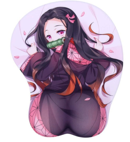 Abstinence Series Mouse Pad 3D Chest Anime