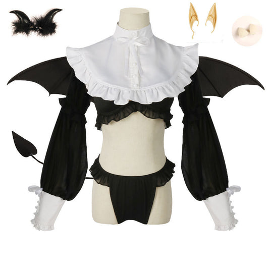 Darling Demon Cosplay Set – Succubus Schoolgirl Kit (Inspired by Anime Muse Magic)