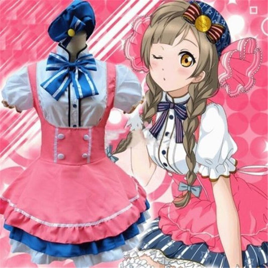Pink Service Protocol – Maid Cosplay Dress (Inspired by Ram Café Variant)