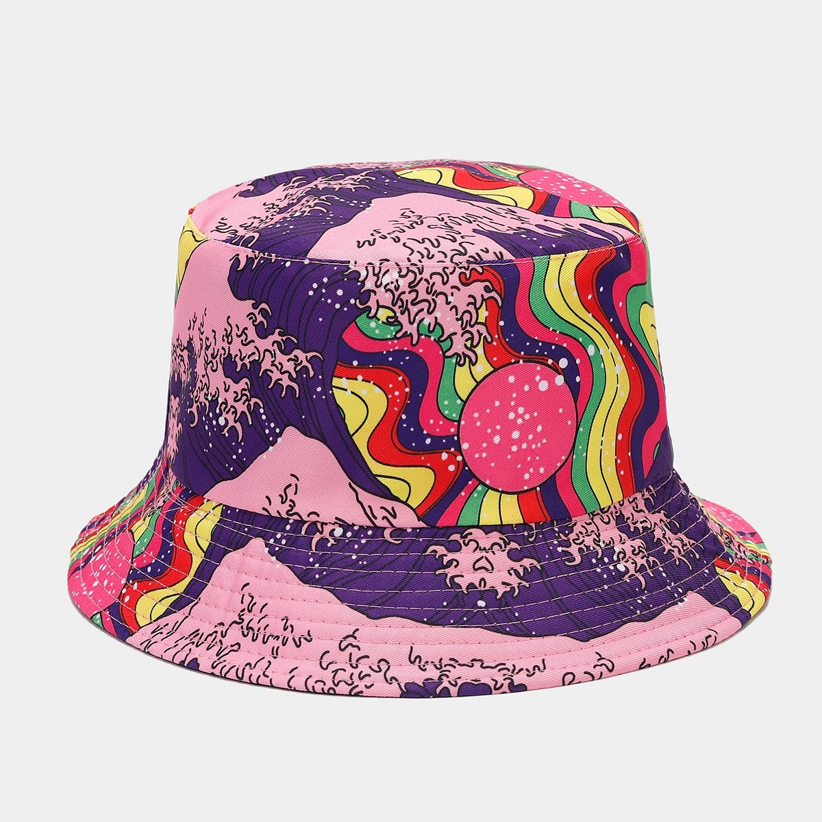 ASHBURN™ FlipTrip Bucket Hat – Graffiti Reversible Streetcore Edition