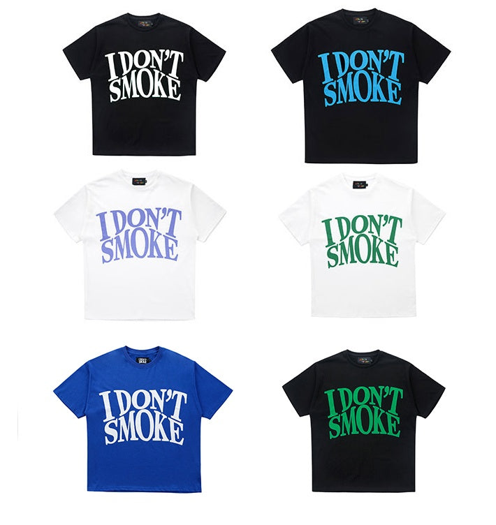 DONSMOKE Logo Tee – “I Don’t Smoke” Statement Edition