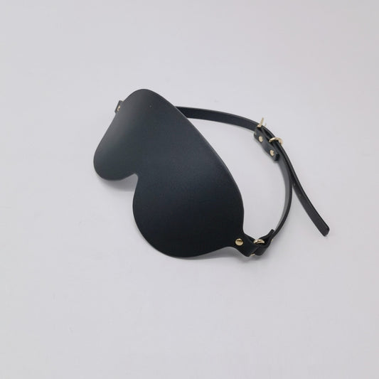 Training Shading Leather Eye Mask