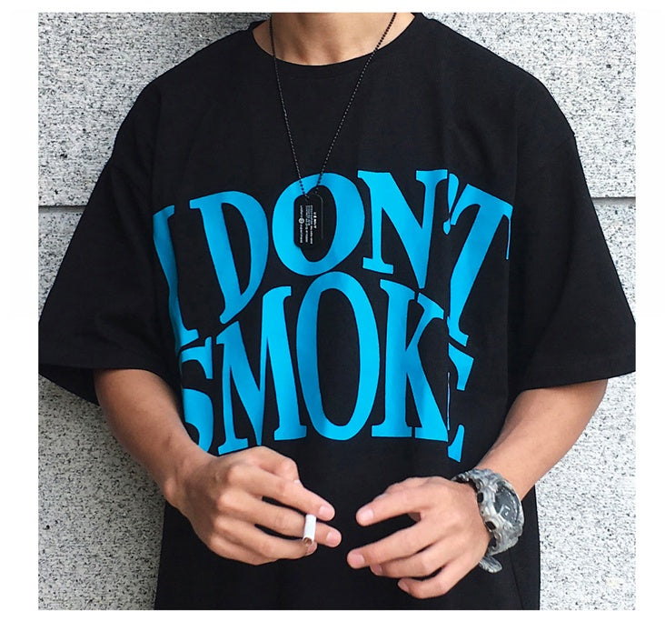 DONSMOKE Logo Tee – “I Don’t Smoke” Statement Edition