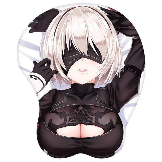 Abstinence Series Mouse Pad 3D Chest Anime
