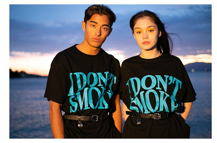 DONSMOKE Logo Tee – “I Don’t Smoke” Statement Edition