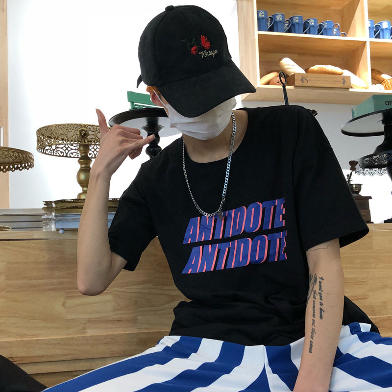 ULZZANG Letter Tee – “Harajuku BF Wind” Edition
