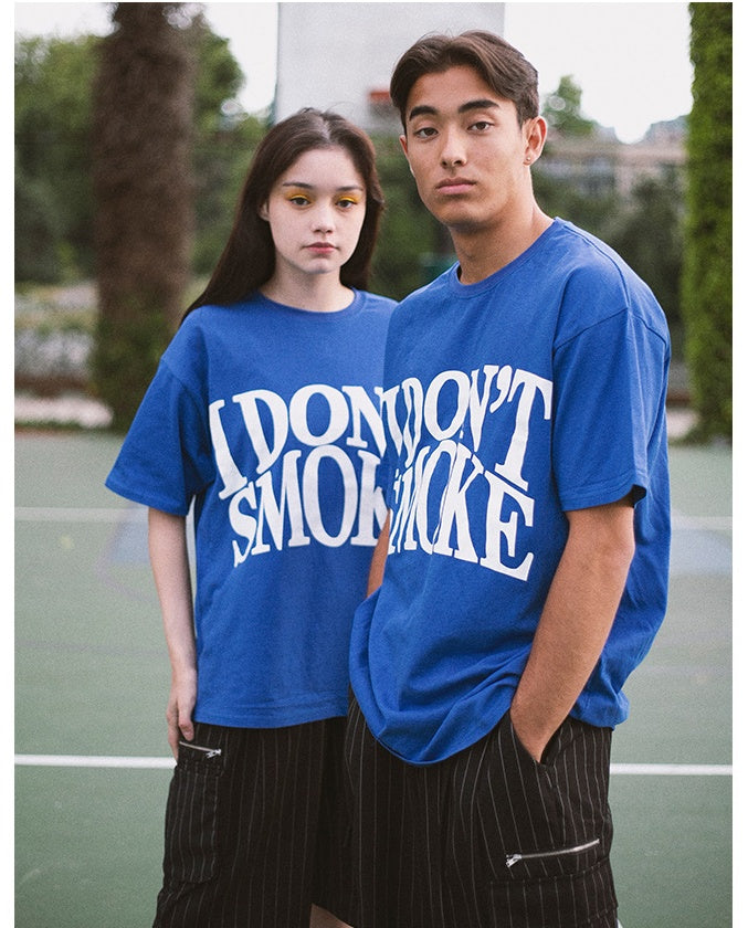 DONSMOKE Logo Tee – “I Don’t Smoke” Statement Edition