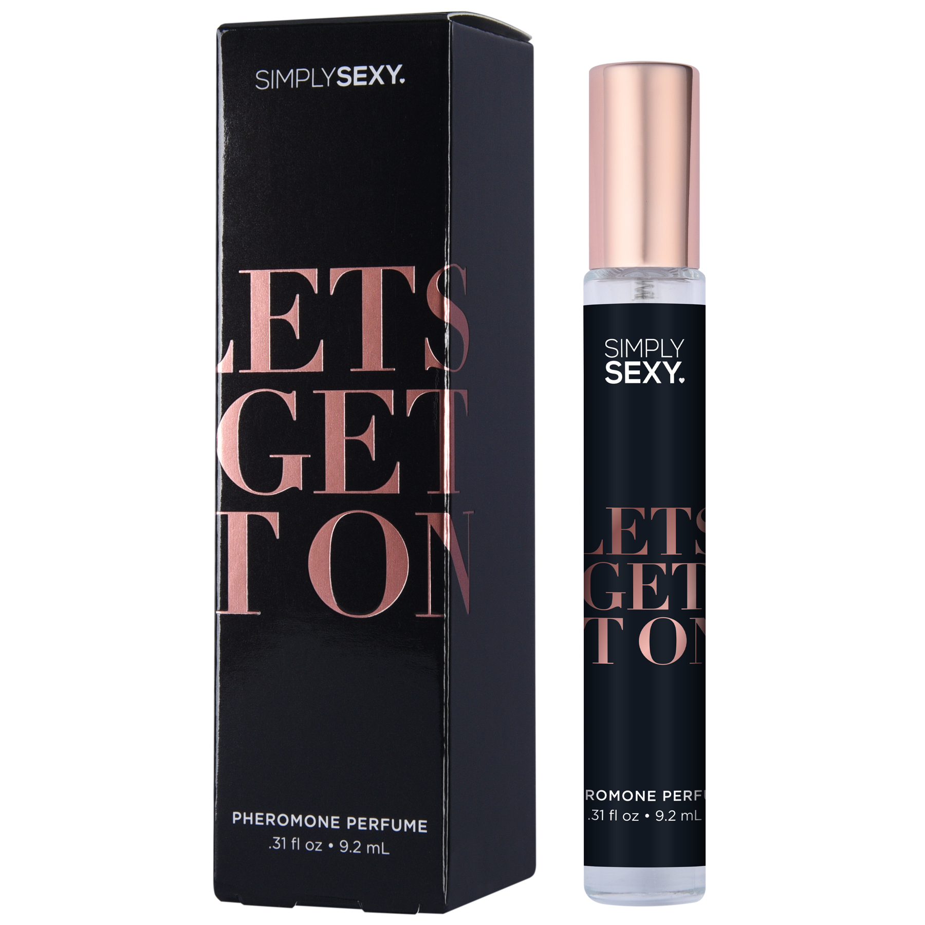 SIMPLY SEXY PHEROMONE PERFUME SPRAY - LET'S GET IT ON - 0.31 floz | 9.2mL