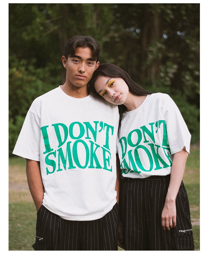 DONSMOKE Logo Tee – “I Don’t Smoke” Statement Edition