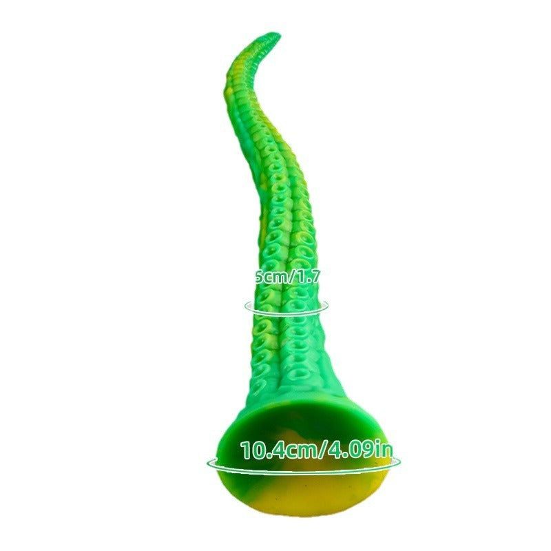 Colorful Octopus Super Long Men And Women Deep Anal Dilatation Device
