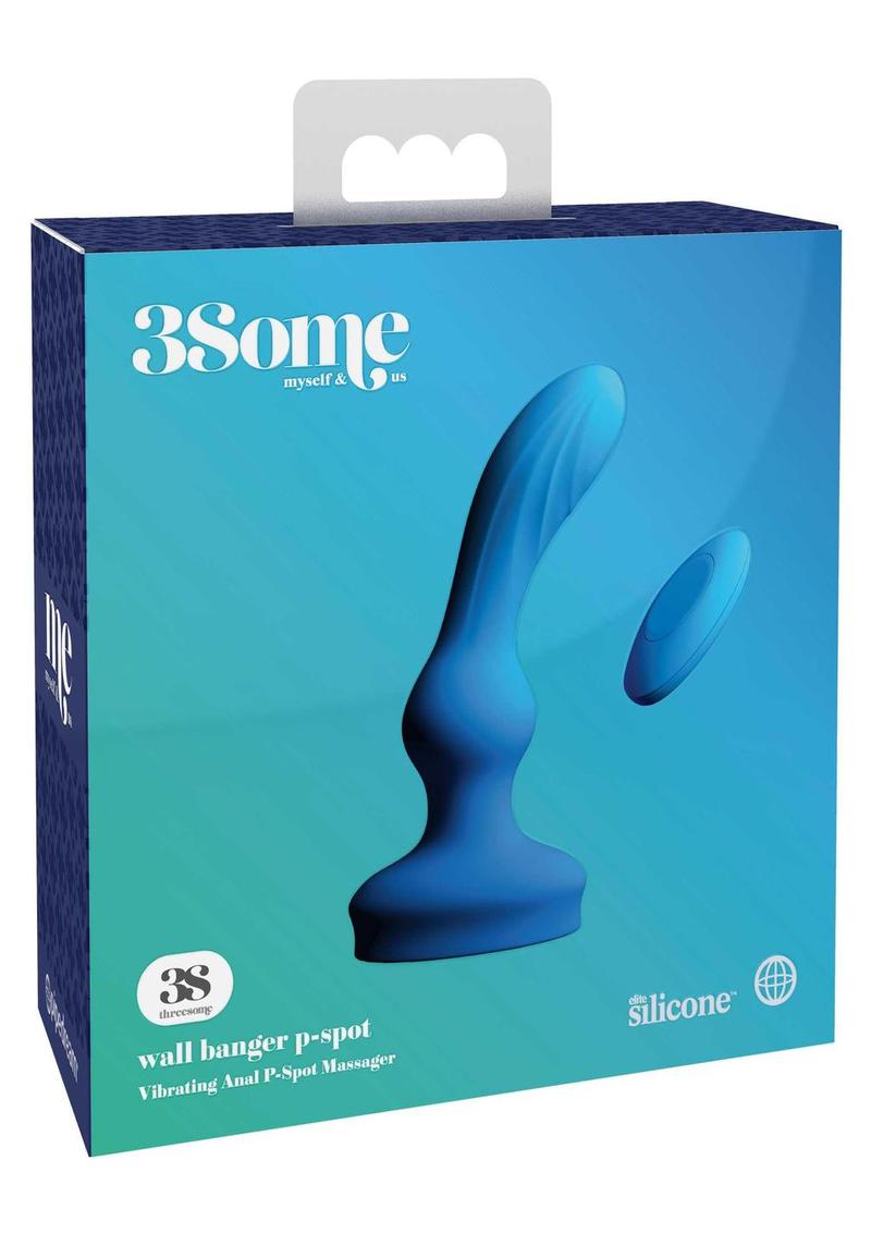 3Some Wall Banger P Spot Vibrating Anal Massager