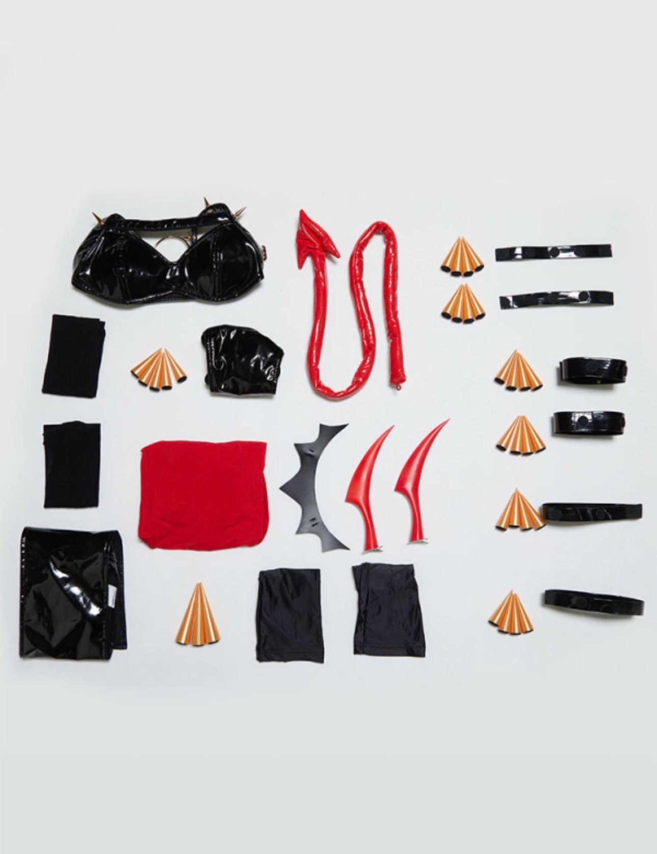 Full Set Anime Scanty Daemon Cosplay Costume from Panty & Stocking