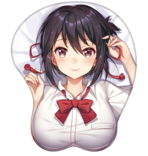 Abstinence Series Mouse Pad 3D Chest Anime