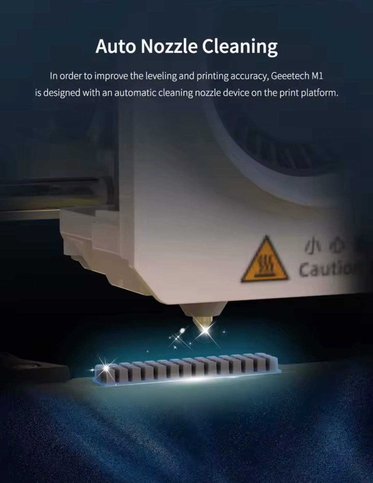 High-Speed Auto-Leveling Mini 3D Printer with Direct Drive Extruder