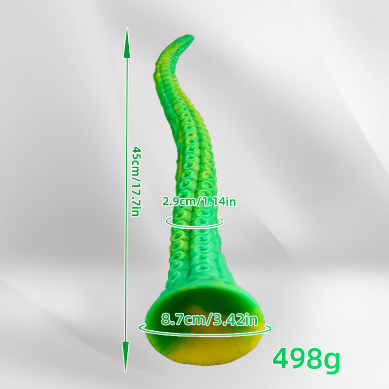 Colorful Octopus Super Long Men And Women Deep Anal Dilatation Device